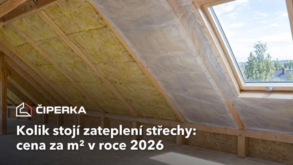 Kolik stojí zateplení střechy v roce 2026: cena za m² a návratnost